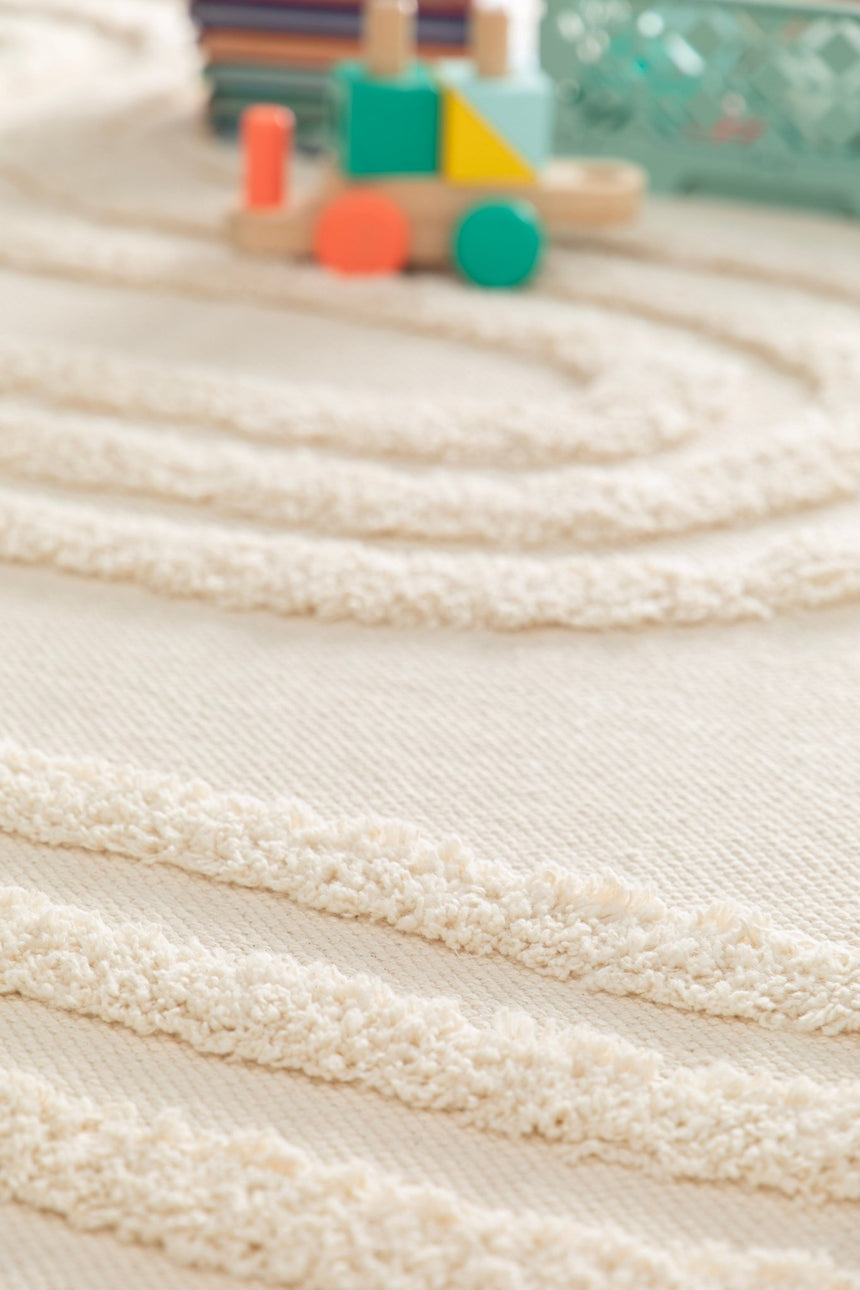 Tapis enfant tufté en coton lavable à la machine MIRAGE - AFKliving