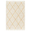 Thick, soft and refined fringed rug NILE - AFKliving