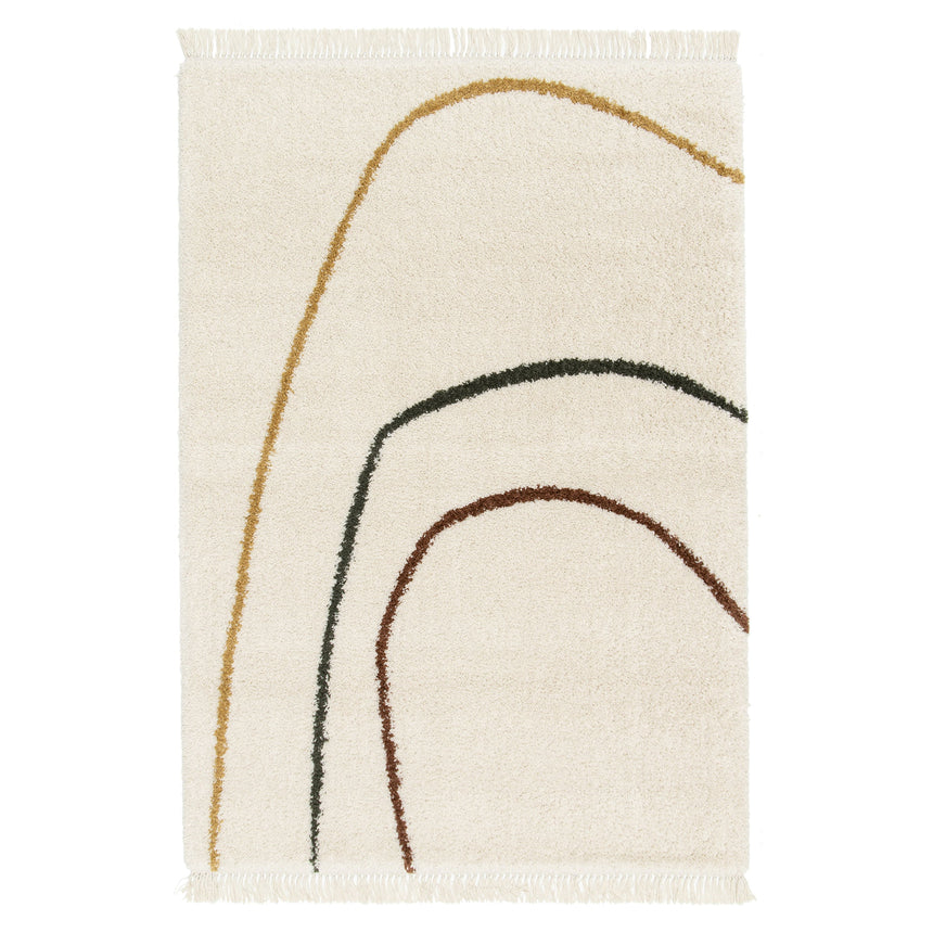 Tapis épais à franges doux et raffiné PATAGONIA - AFKliving