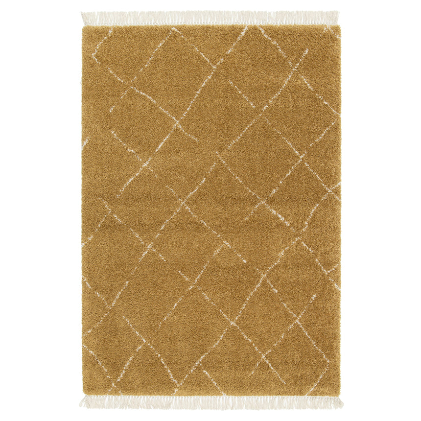 Tapis épais à franges doux et raffiné TIGRIS - AFKliving