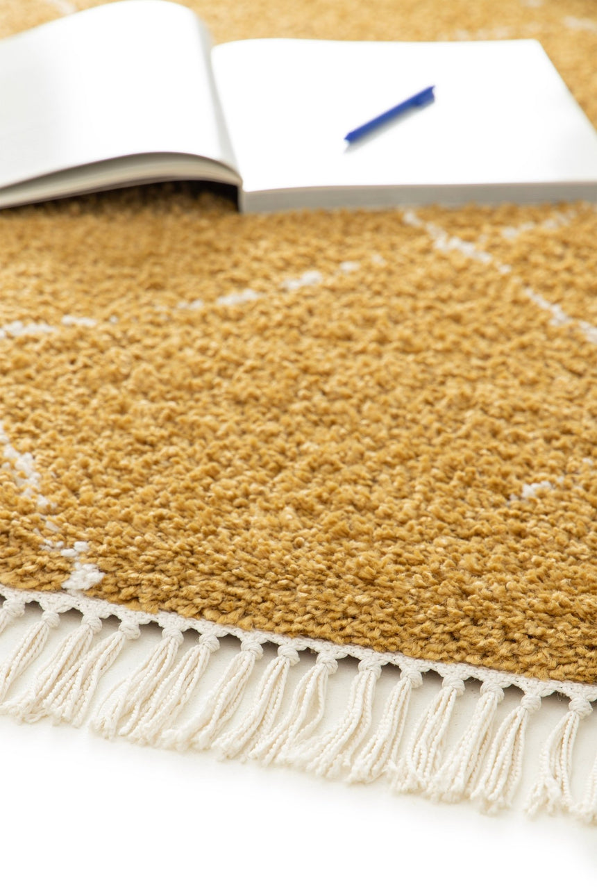 Tapis épais à franges doux et raffiné TIGRIS - AFKliving