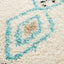 Tapis épais à franges style ethnique GLYPH - AFKliving