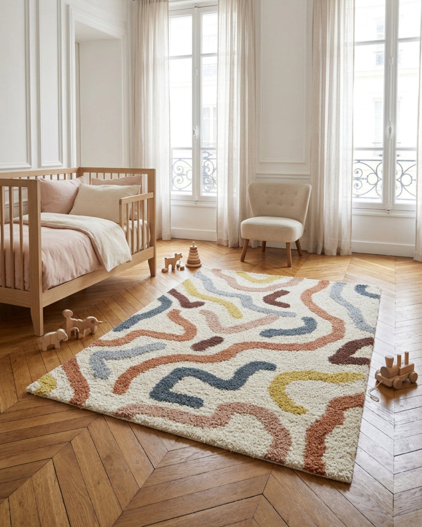 Tapis enfant épais et confortable CARNAVAL