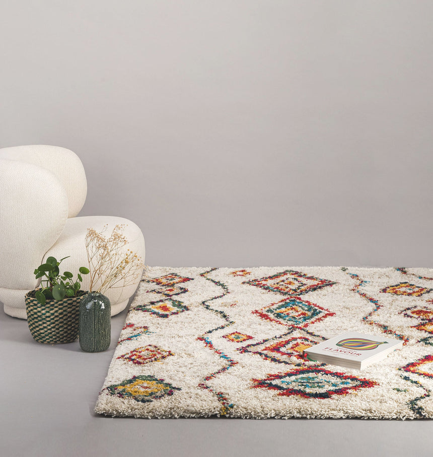 Tapis épais et confortable style ethnique NATIVE - AFKliving