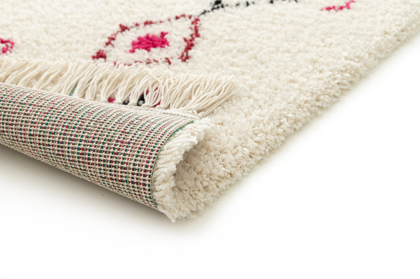 Tapis ethnique à franges inspiration bédouine MOGADOR - AFKliving