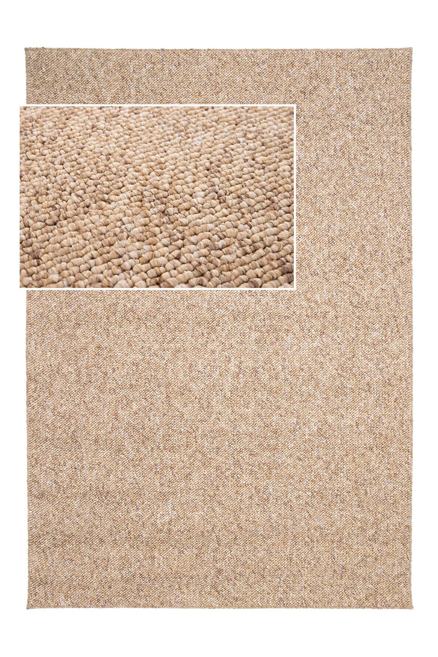 Tapis finition couture anglaise lavable à la machine SANDSTONE - AFKliving