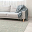 Tapis floral à poils ras très dense et doux CHAMBORD - AFKliving