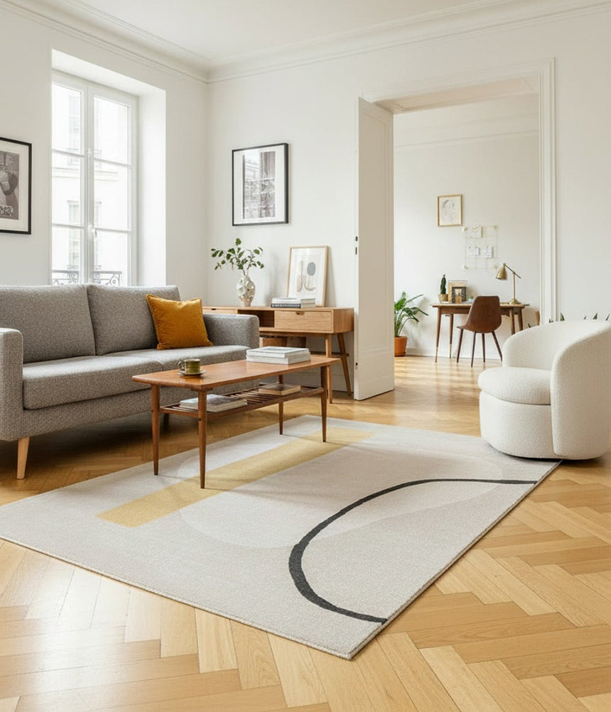 Tapis géométrique doux et confortable BILBAO - AFKliving