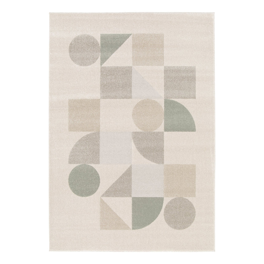 Tapis géométrique doux et confortable MODUL - AFKliving