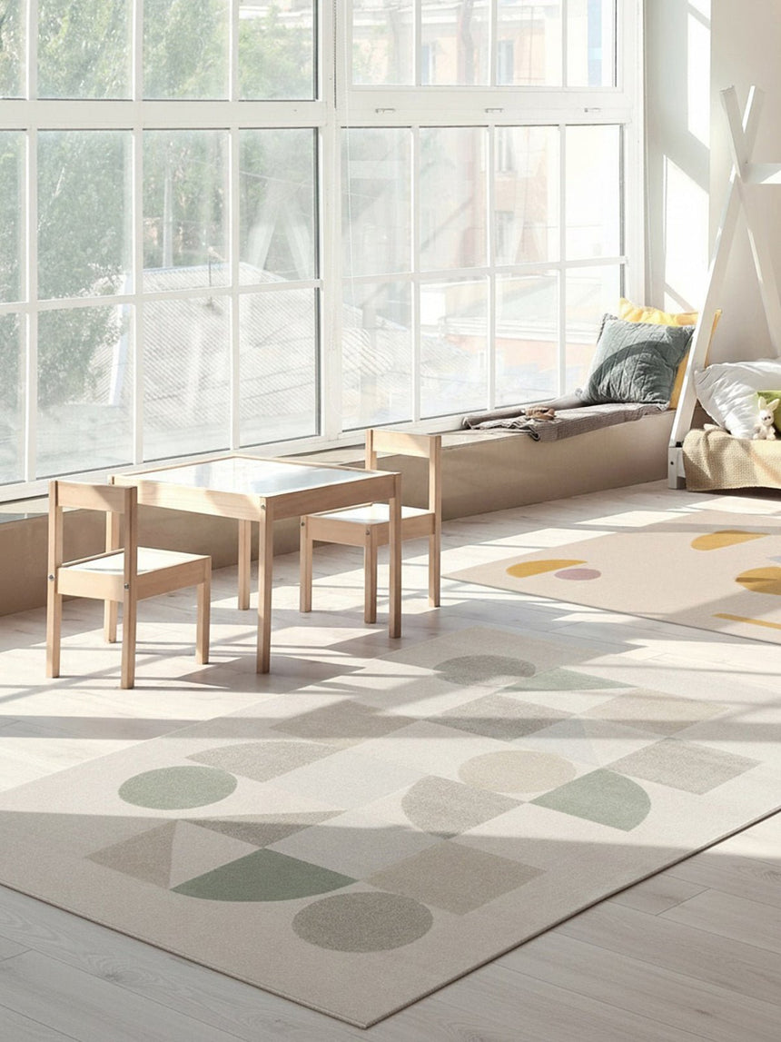 Soft and comfortable geometric rug MODUL - AFKliving