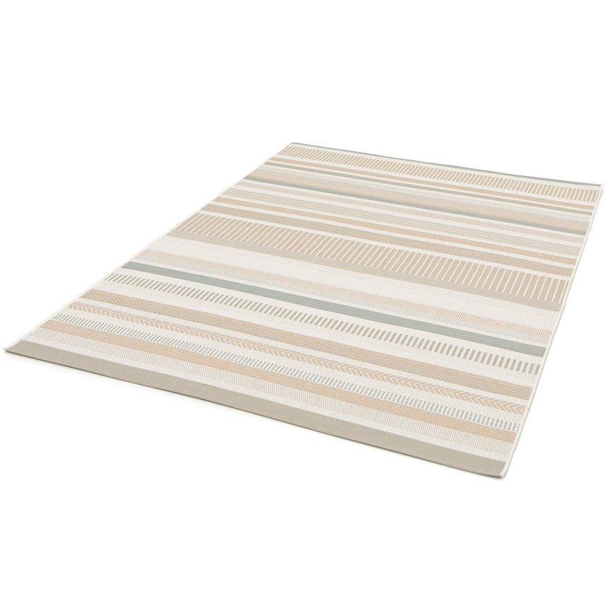 SOLEA striped indoor outdoor rug - AFKliving
