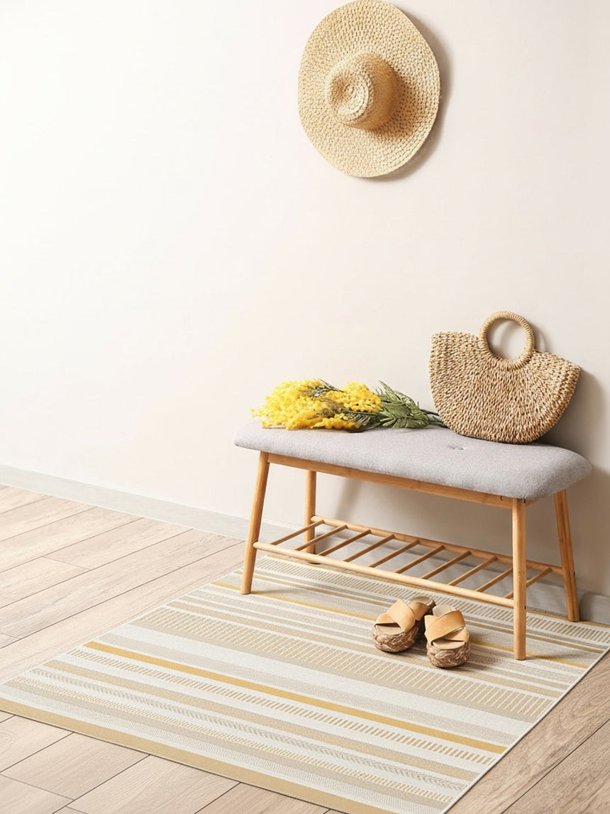 Tapis intérieur extérieur à rayures SOLEA - AFKliving