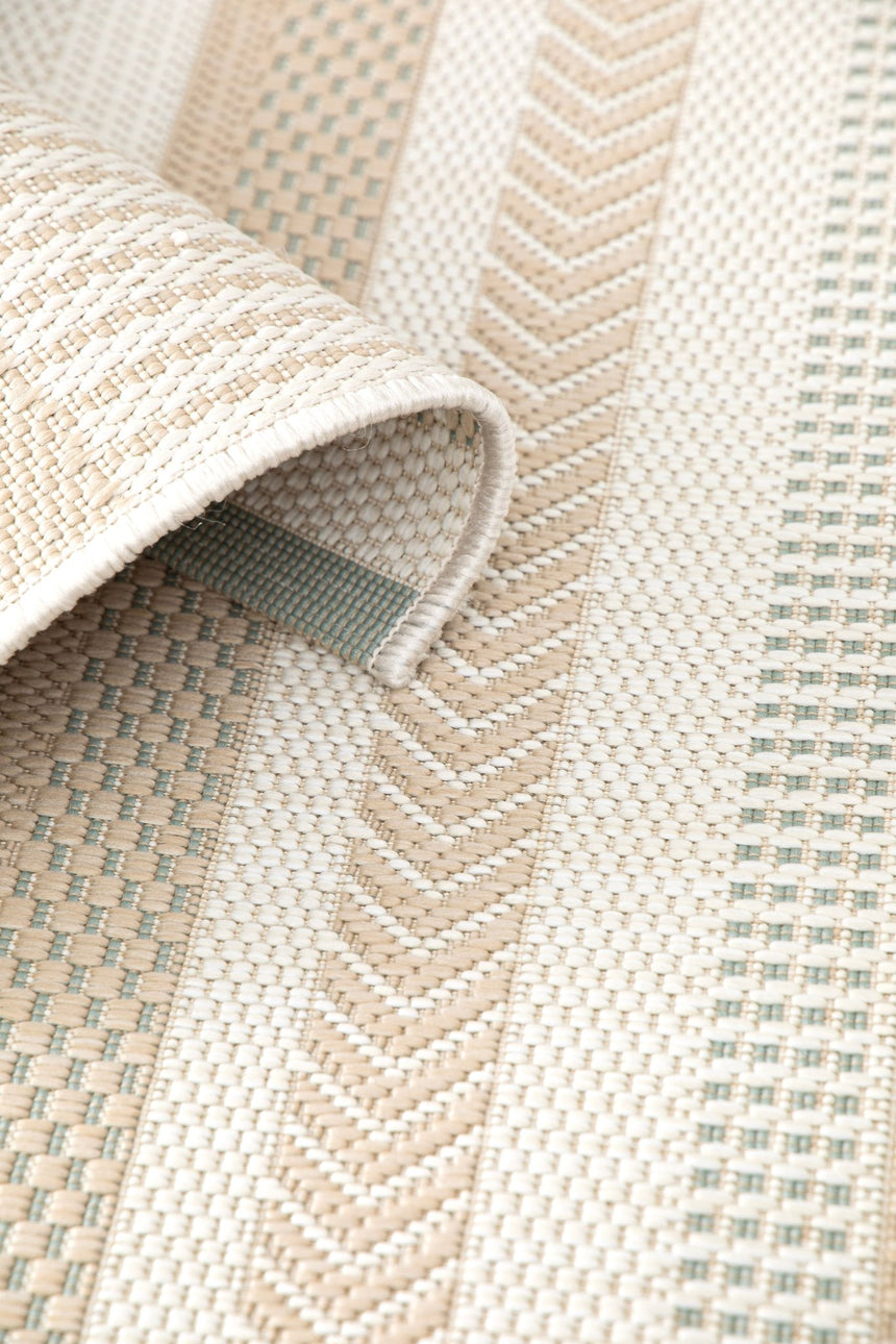 SOLEA striped indoor outdoor rug - AFKliving