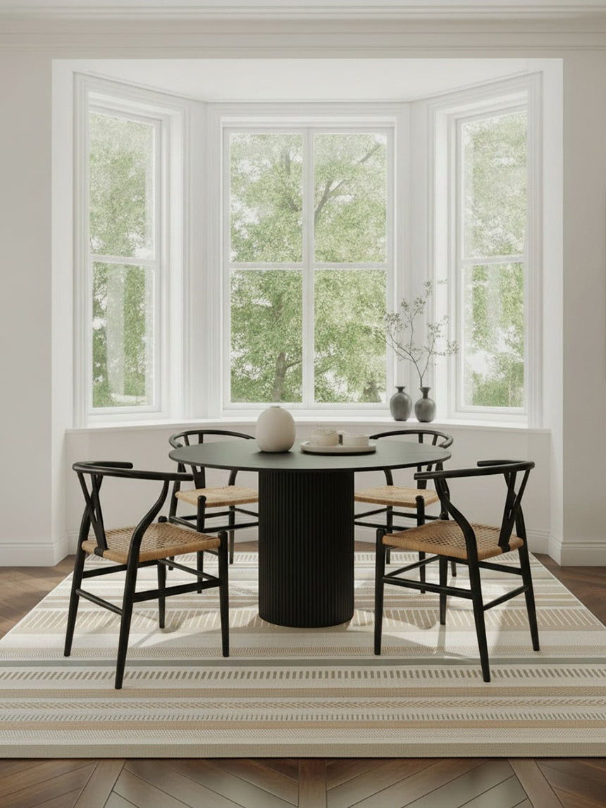 SOLEA striped indoor outdoor rug - AFKliving