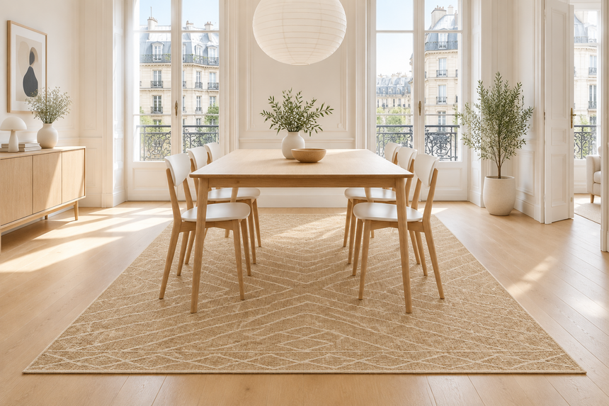 ZOULOU slowlife style indoor outdoor rug