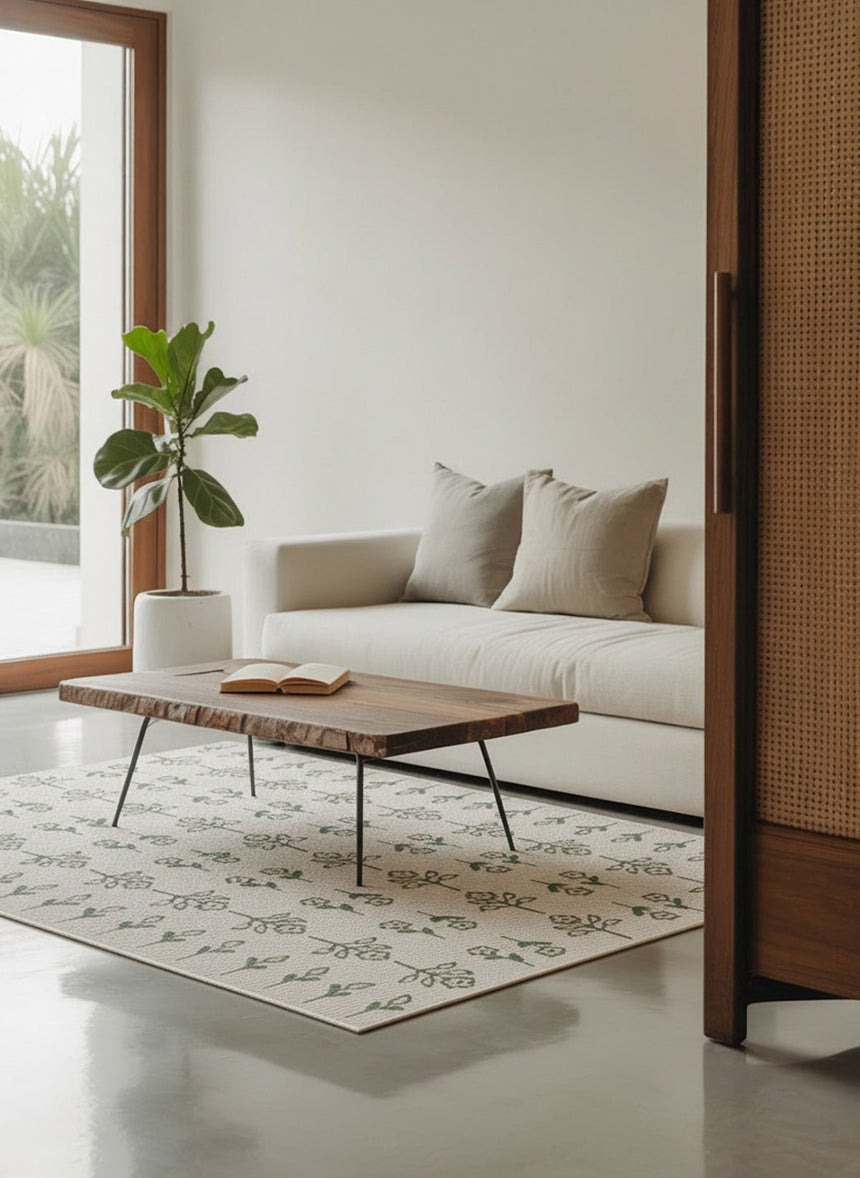 PRAIRIE floral design indoor outdoor rug - AFKliving