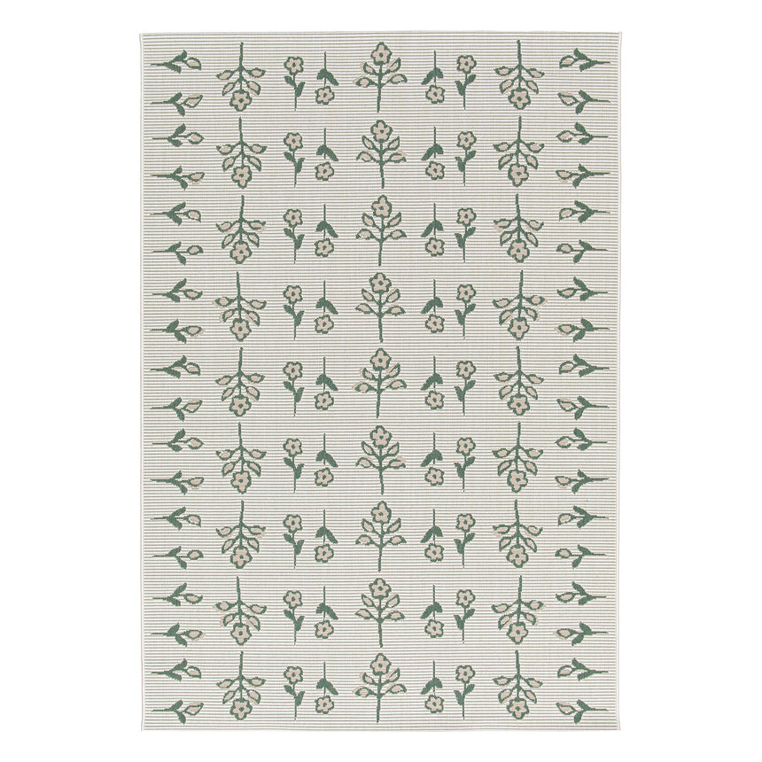 Tapis intérieur extérieur design floral PRAIRIE - AFKliving