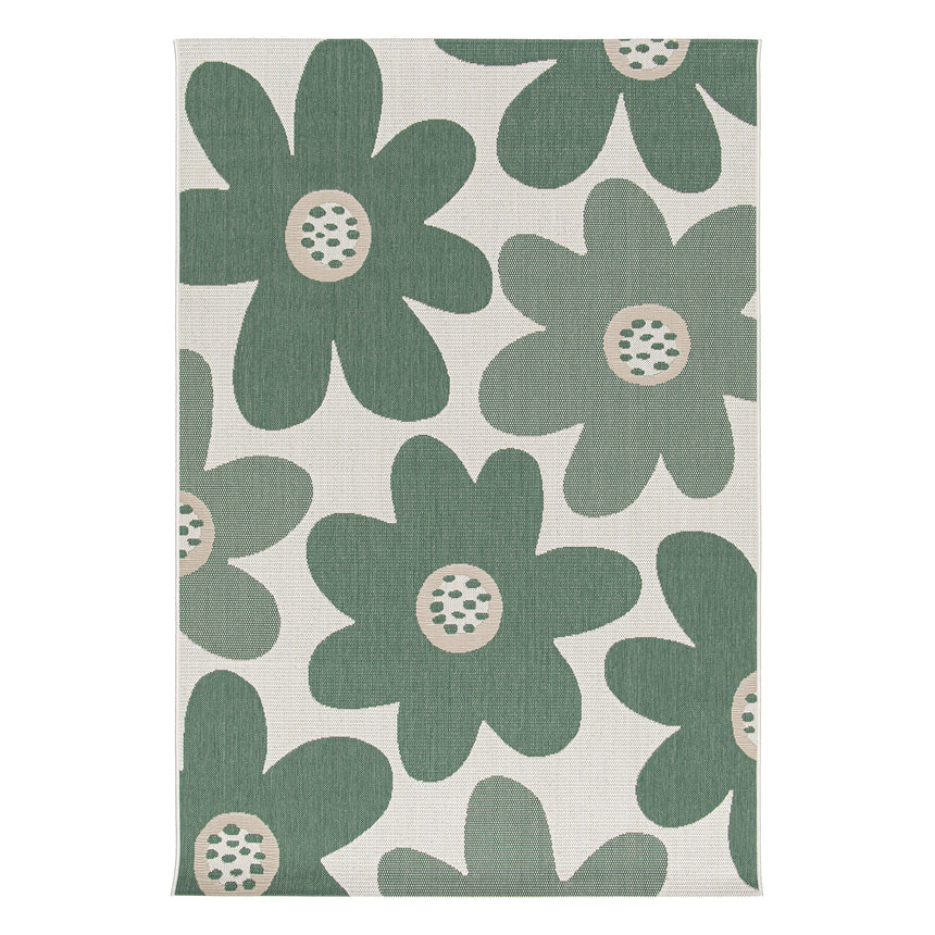 Tapis intérieur extérieur design floral PRIMAVERA - AFKliving
