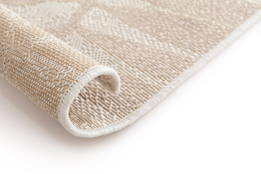 Indoor outdoor palm leaf rug TULUM - AFKliving