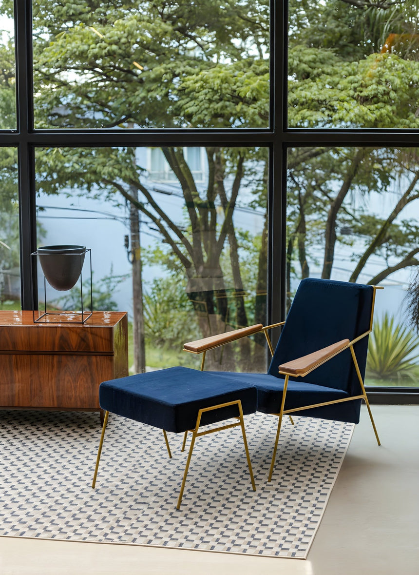 Tapis intérieur extérieur graphique et coloré MEMPHIS - AFKliving