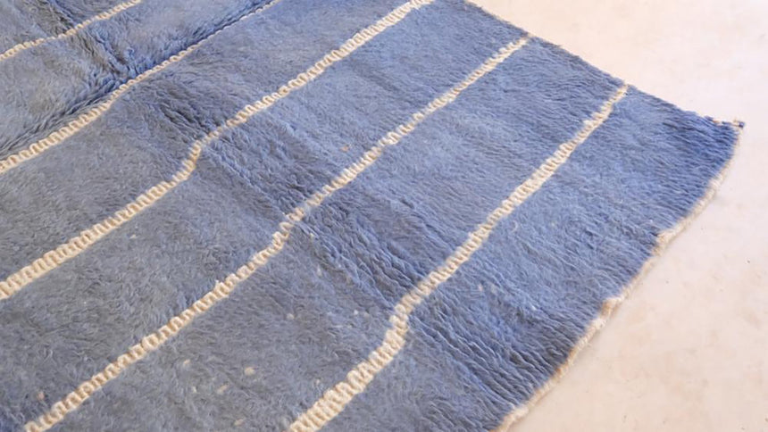 Tapis moderne en laine marocain 202 x 289 cm - AFKliving