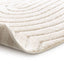 Round designer rug with relief effect GROOVE - AFKliving