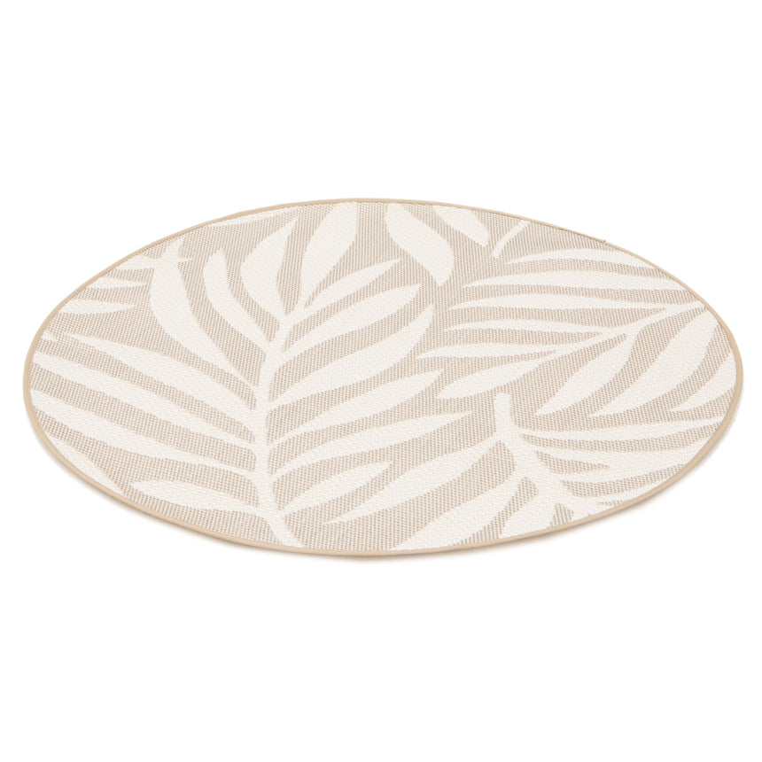 Tapis rond intérieur extérieur en polyester recyclé HAVANA - AFKliving