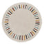 ARPEGE soft round children's rug