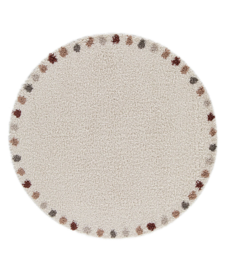 Tapis rond tout doux enfant DOTS