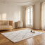 Tapis shaggy ethnique tissé doux et volumineux NOMAD