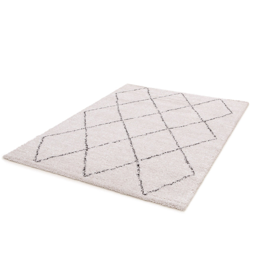 Tapis shaggy de style berbère doux et volumineux NOMAD - AFKliving