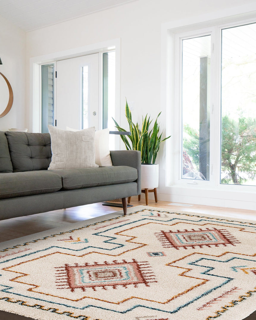 Tapis shaggy design doux et volumineux SIERRA - AFKliving