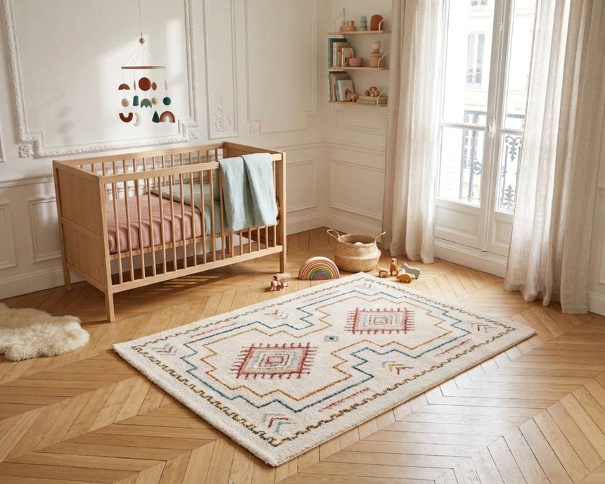 Tapis design doux et volumineux SIERRA