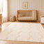 Tapis doux et épais en polyester recyclé effet relief PEMBERLEY