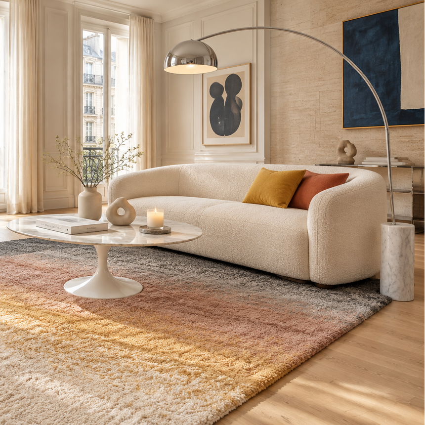 Thick and comfortable NUANCE rug