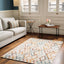 Tapis shaggy ethnique coloré doux et volumineux DJEMAA - AFKliving
