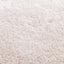 Tapis shaggy ultra - doux effet laine forme galet NUKKA - AFKliving