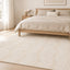 Tapis doux et épais en polyester recyclé effet relief PEMBERLEY