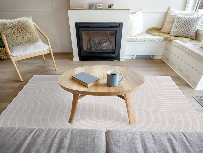 Tapis super doux très graphique VOLUTE - AFKliving