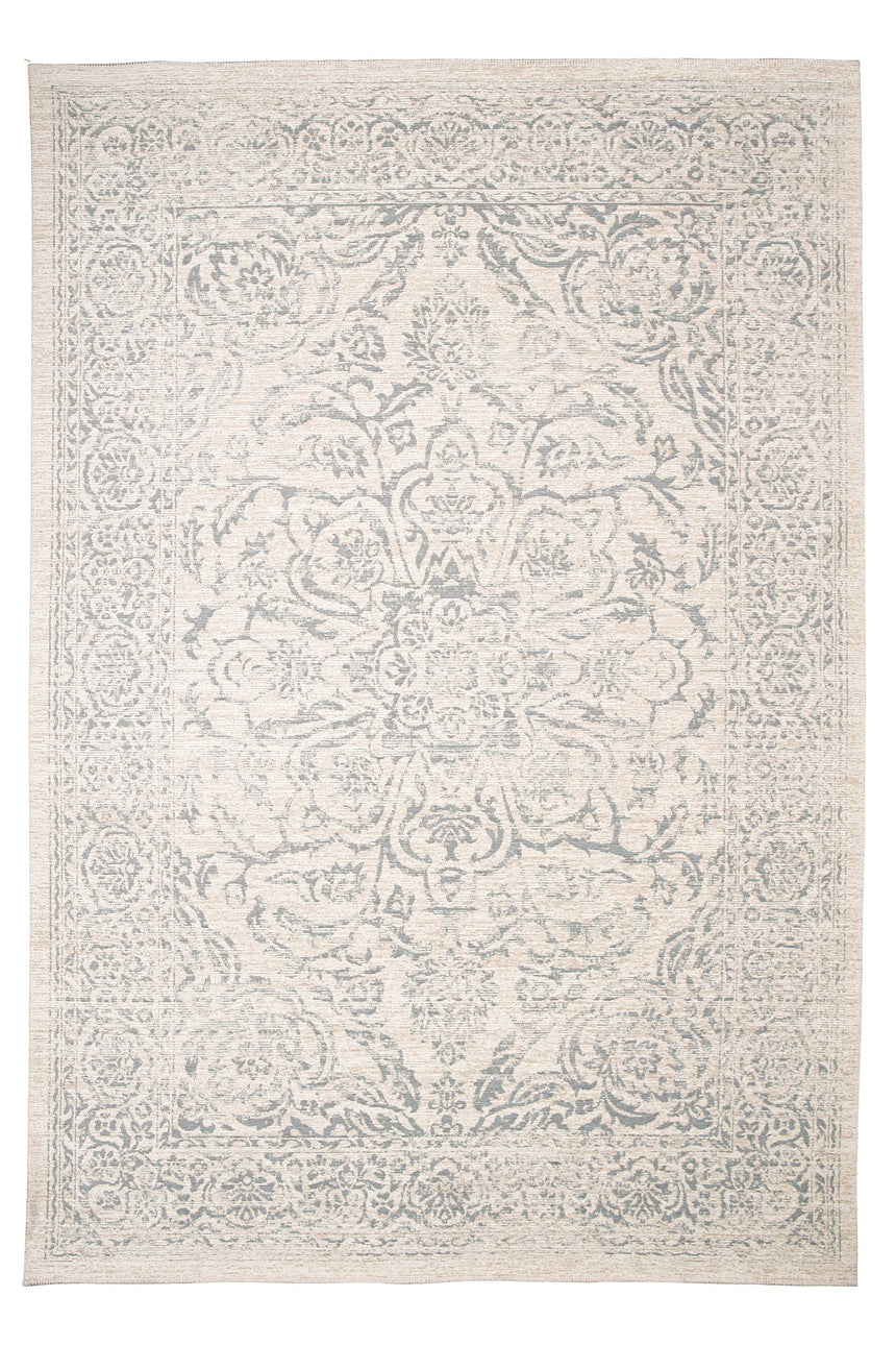 Tapis tissé en jute et fils chenille BYZANCE - AFKliving