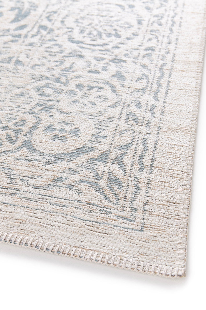 Tapis tissé en jute et fils chenille BYZANCE - AFKliving