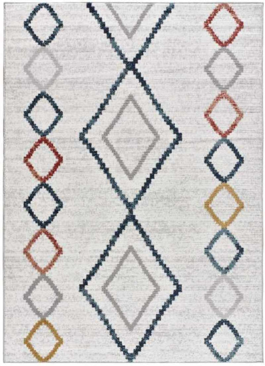 Tapis tissé fin de style contemporain QUADRIS - AFKliving