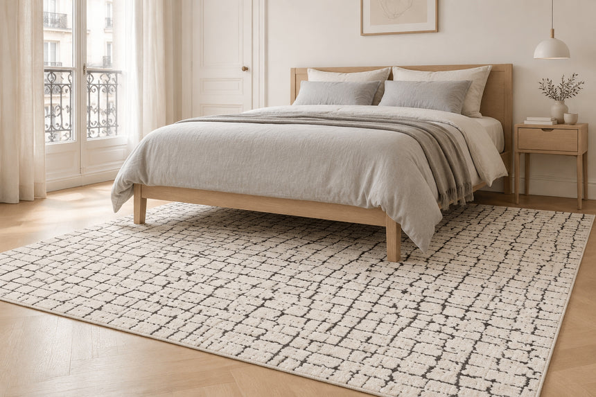 Tapis effet haut-et-bas ultra doux OBSIDIAN
