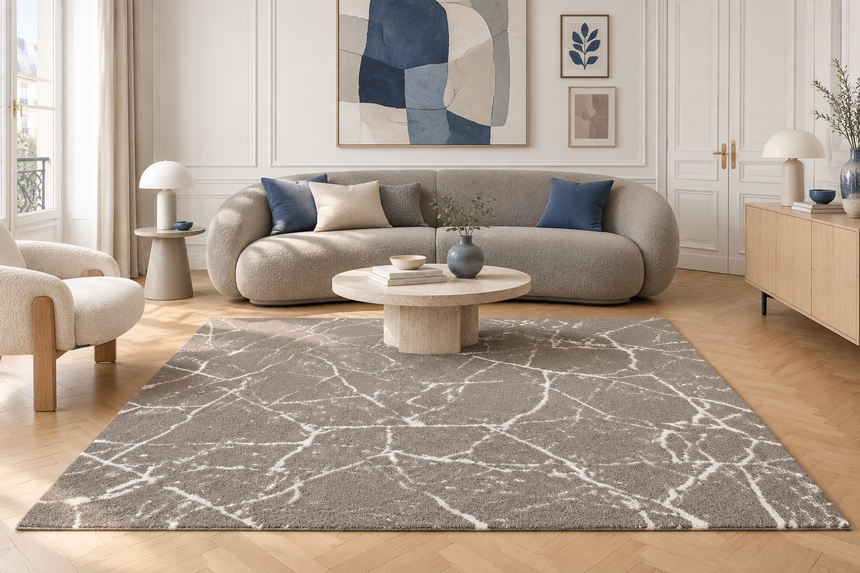 Ultra soft rug and MARBLE design