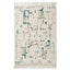 Designer rug with fringes VOLUBILIS