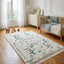 Designer rug with fringes VOLUBILIS