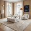 Tapis design en fibres recyclées MARLY