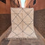 Tapis berbere Beni Ouarain pure laine 200 x 293 cm - AFKliving