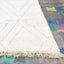 Tapis berbere Beni Ouarain pure laine 205 x 300 cm - VENDU - AFKliving