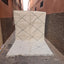 Tapis berbere Beni Ouarain pure laine 210 x 350 cm - AFKliving
